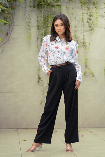 Paradise Print Casual Shirt