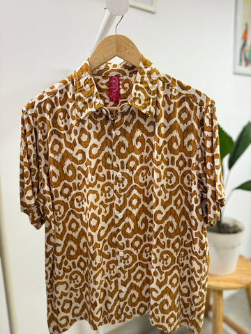Ochre Mirage Half Shirt