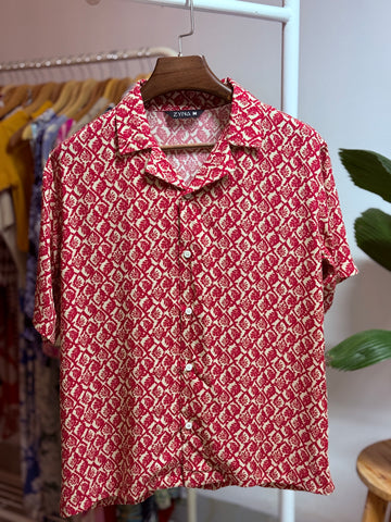 Ruby Mosaic Shirt