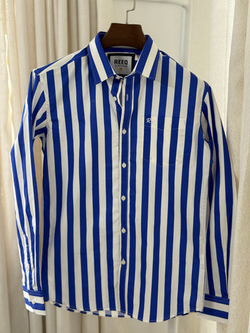 Royal Charm Vertical Stripe Shirt