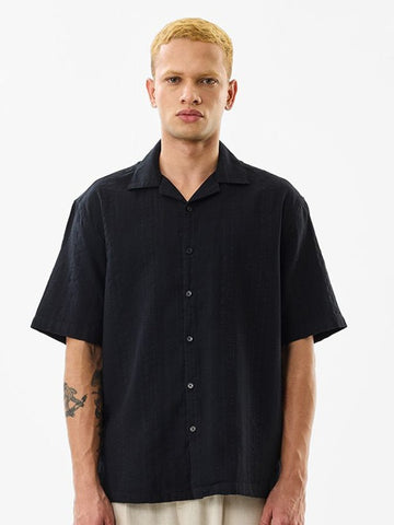 Boxy Fit Short Sleeves Cuban Shirt