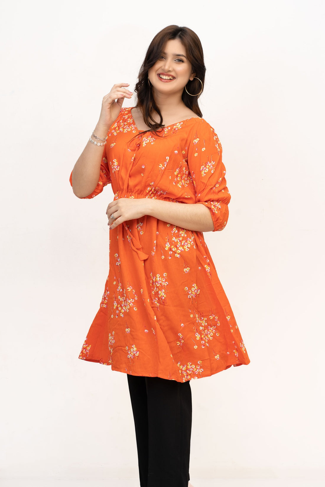 Sunset Bloom Midi