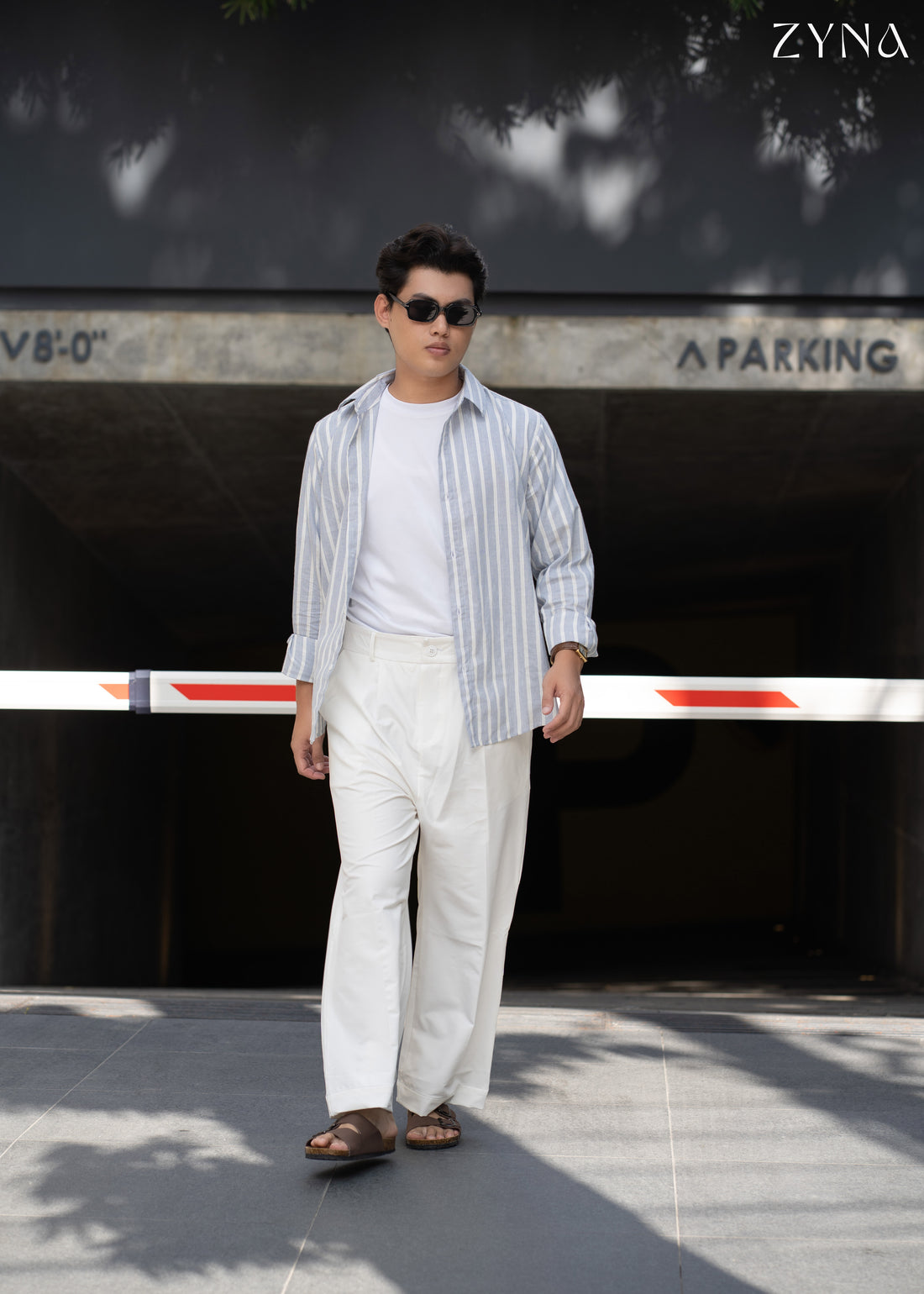 Skyline Blue Striped Shirt
