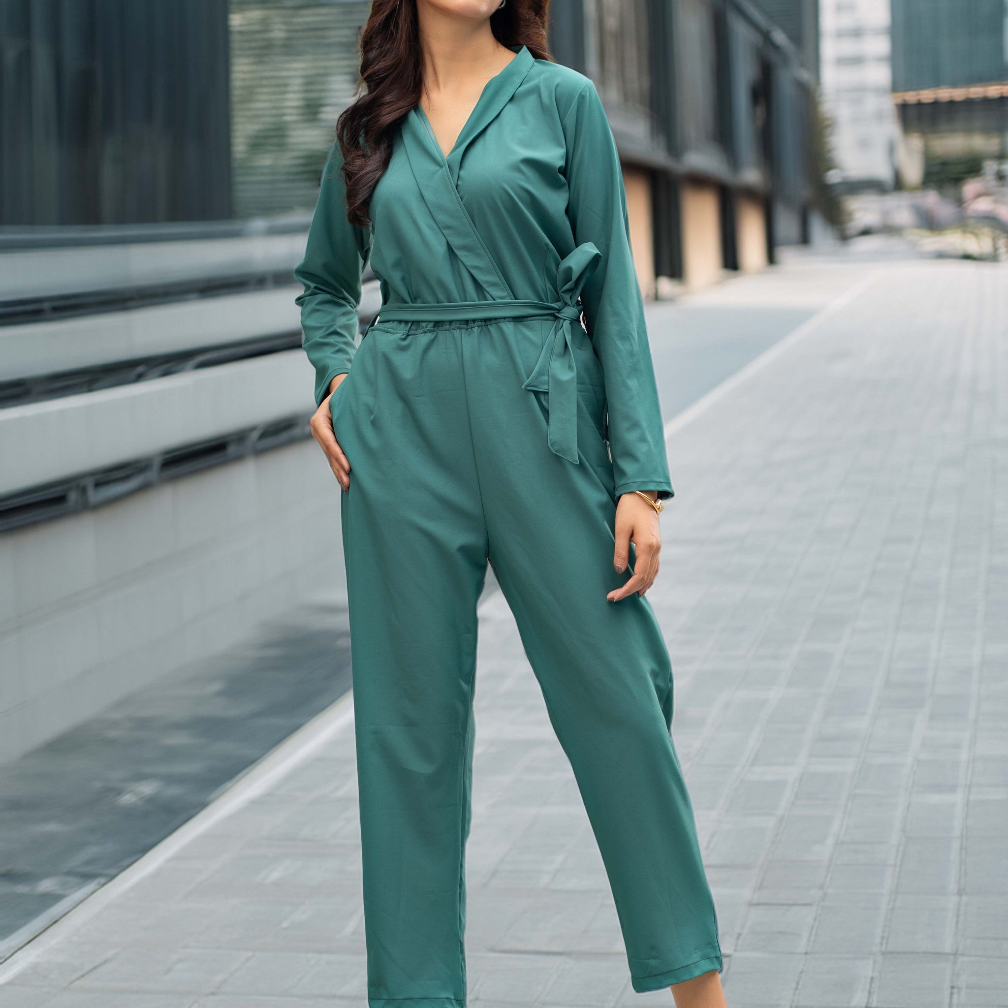 SAPHELLA Twist & Tie Jumpsuit