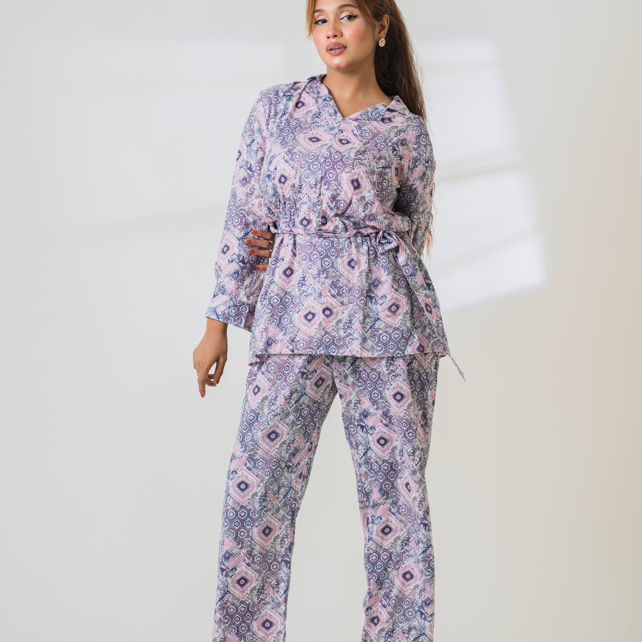 Airy Elegance Cotton Co-ord set