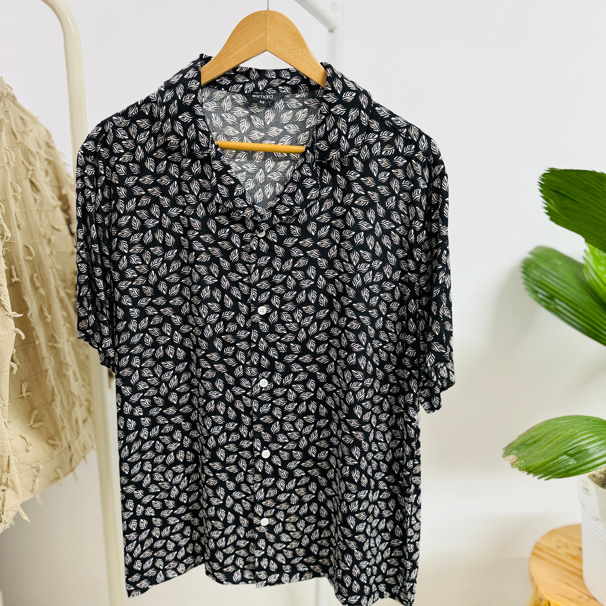Midnight Botanica Casual Shirt