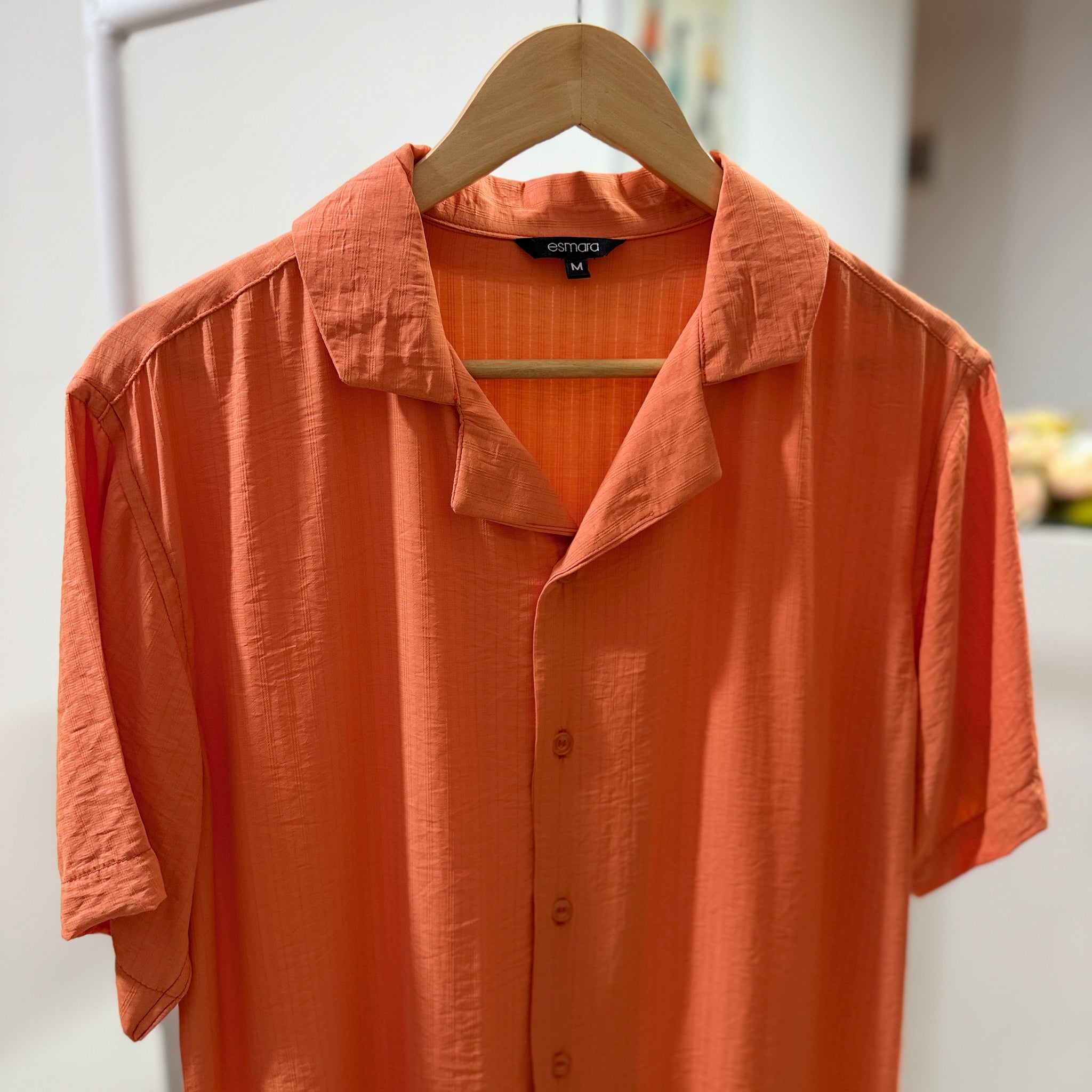 Zyna Summer Cuban Collar Shirt