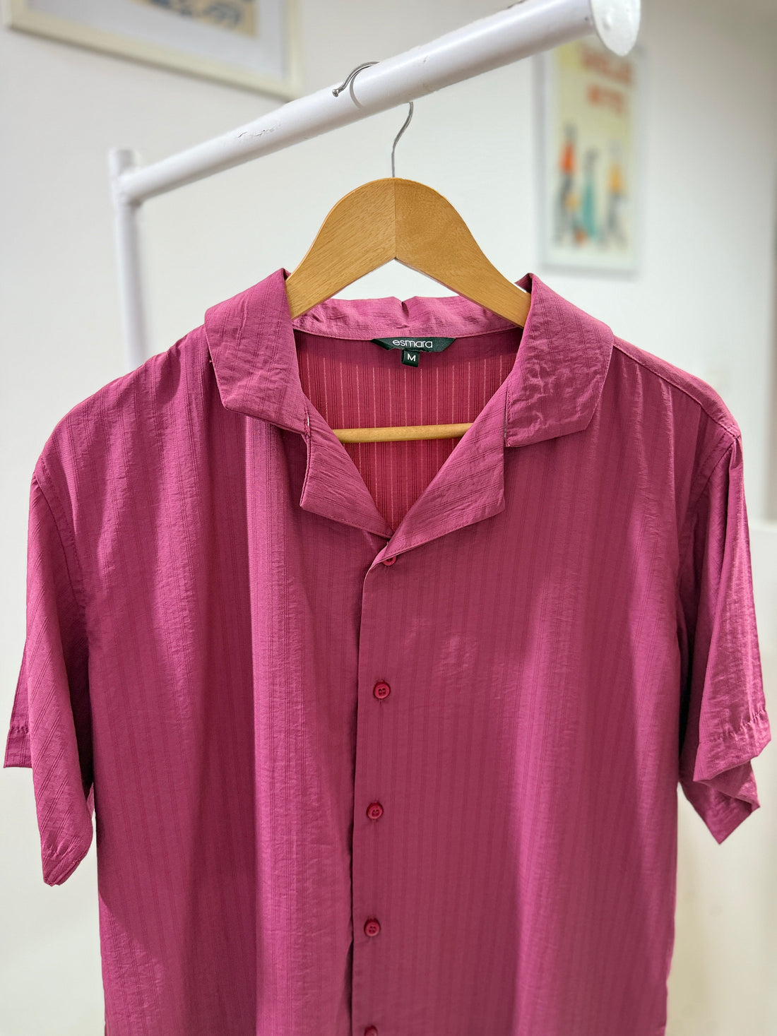 Zyna Summer Cuban Collar Shirt