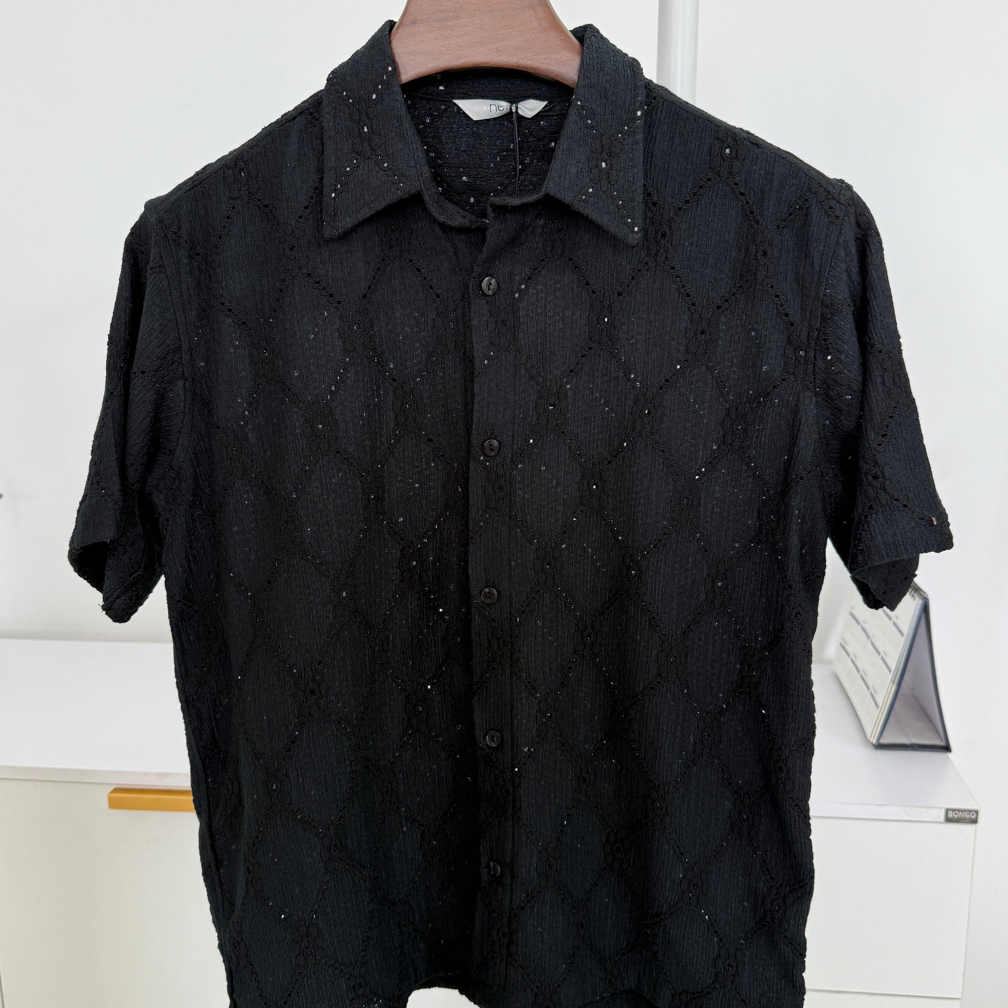 ZYNA Midnight Mesh Shirt