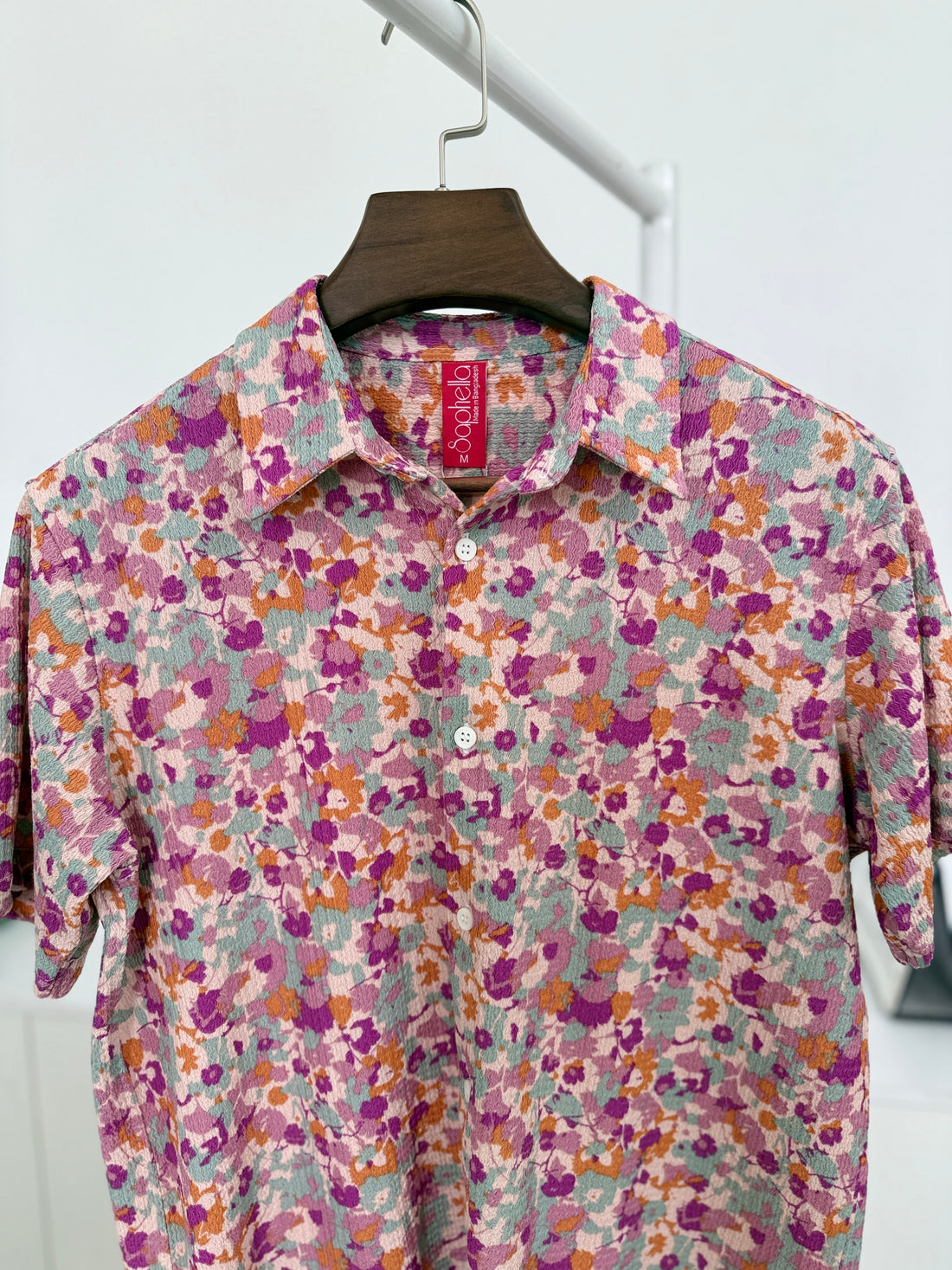 ZYNA Baggy Fits Confetti Flora Shirt
