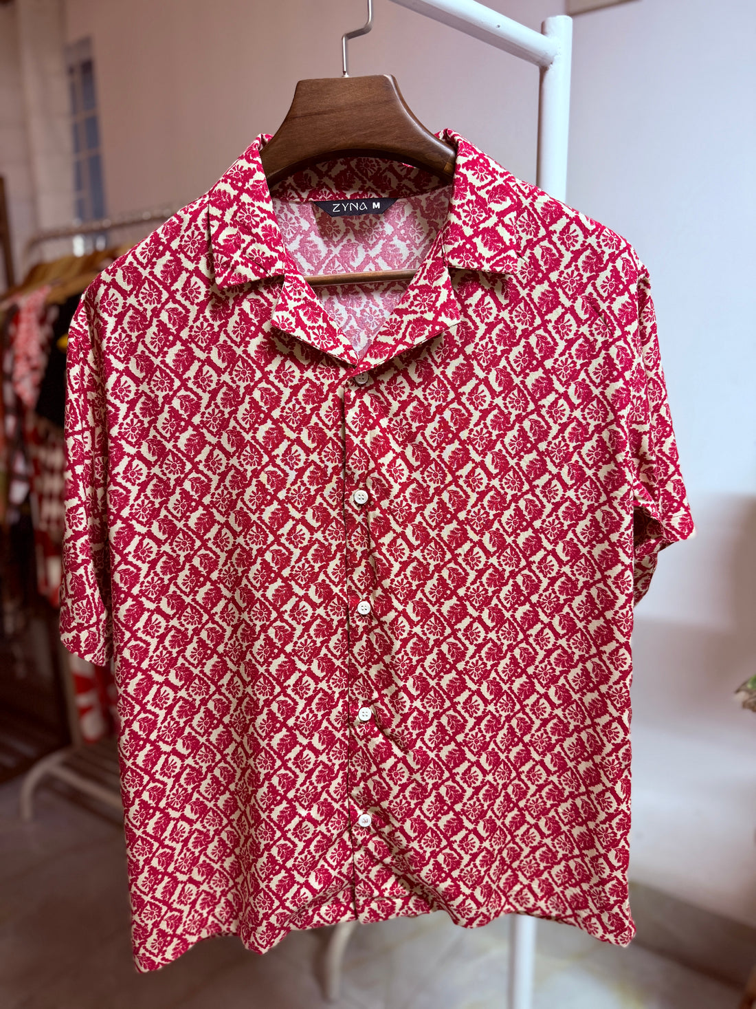 Ruby Mosaic Shirt