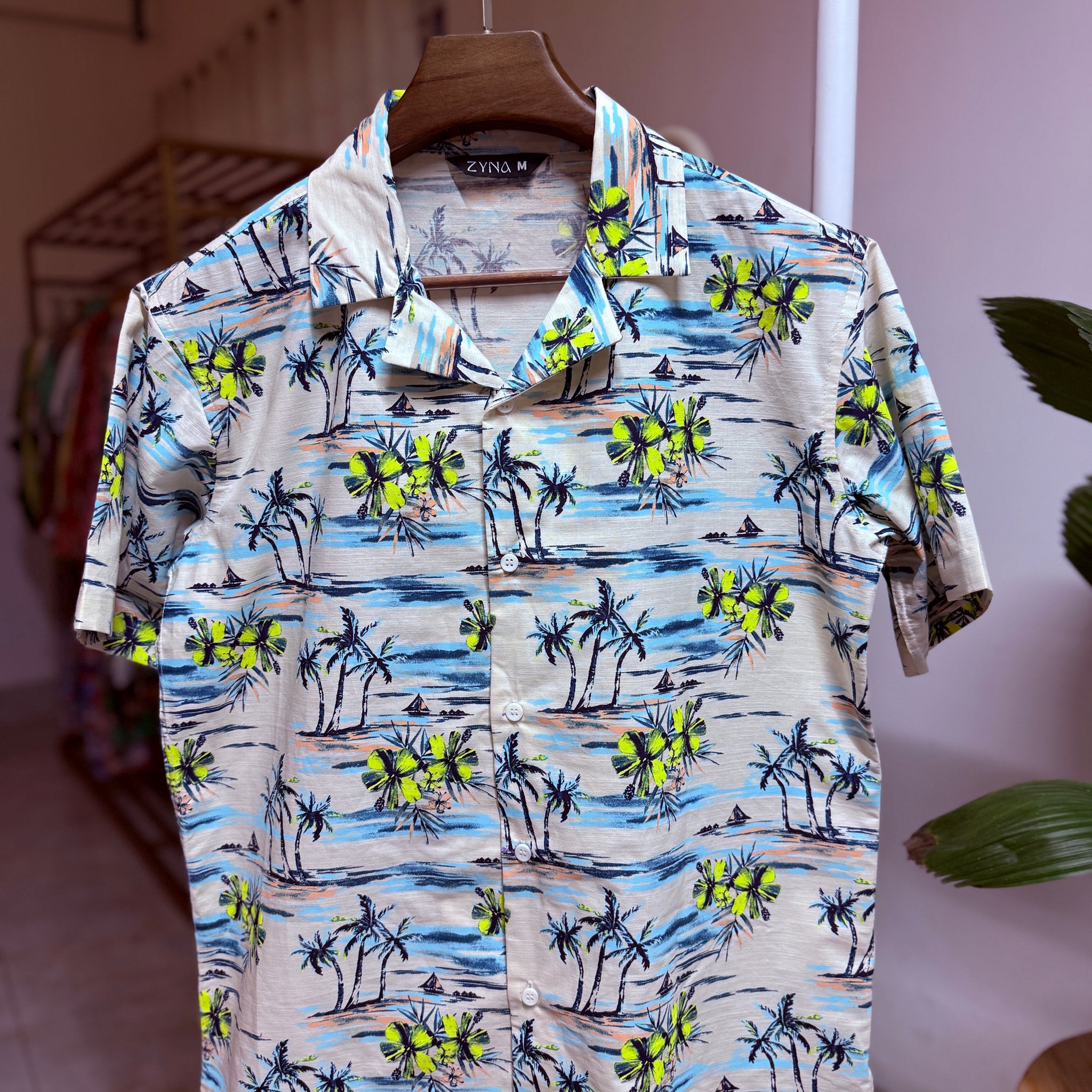 Beachscape Print Shirt