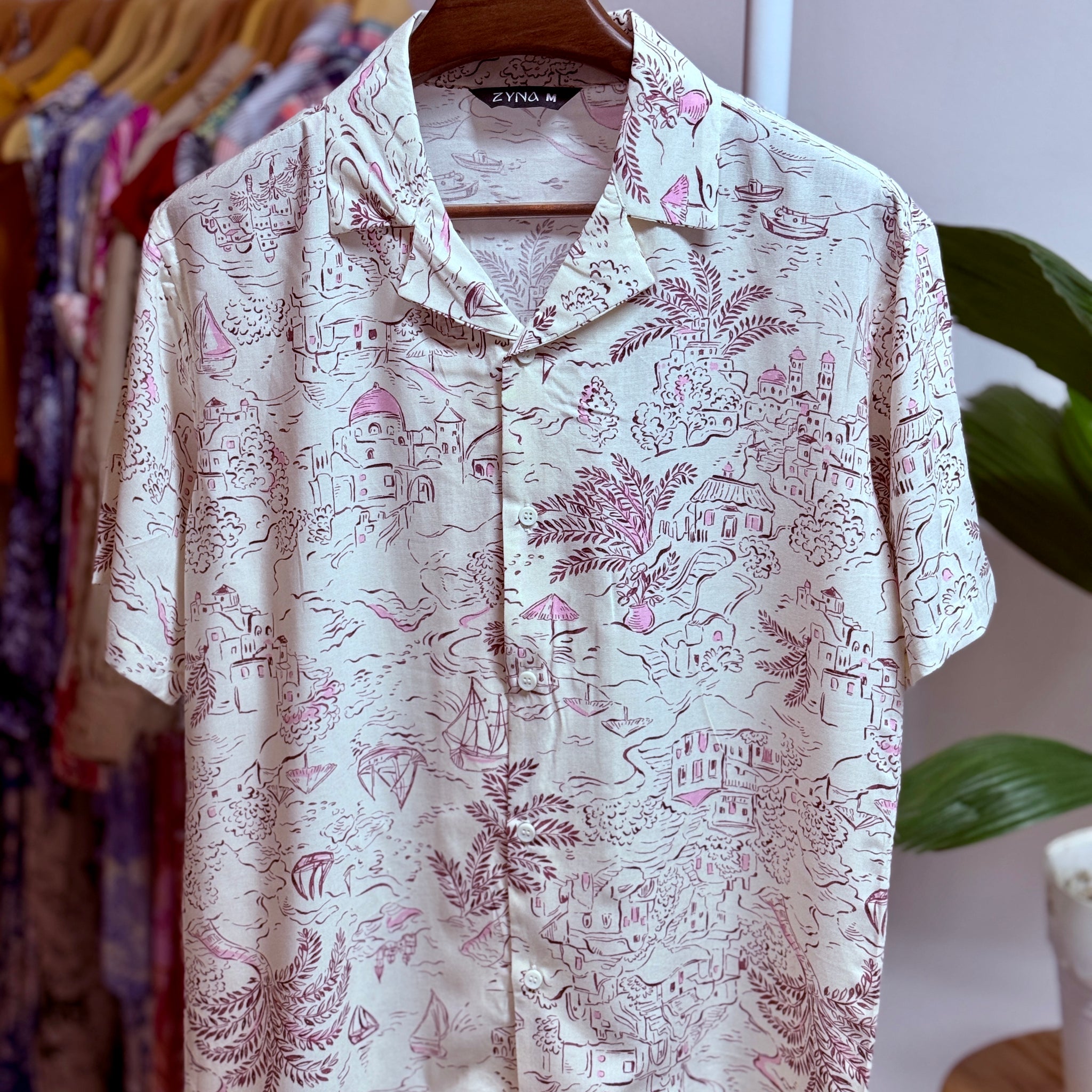 Santorini Sketch Shirt