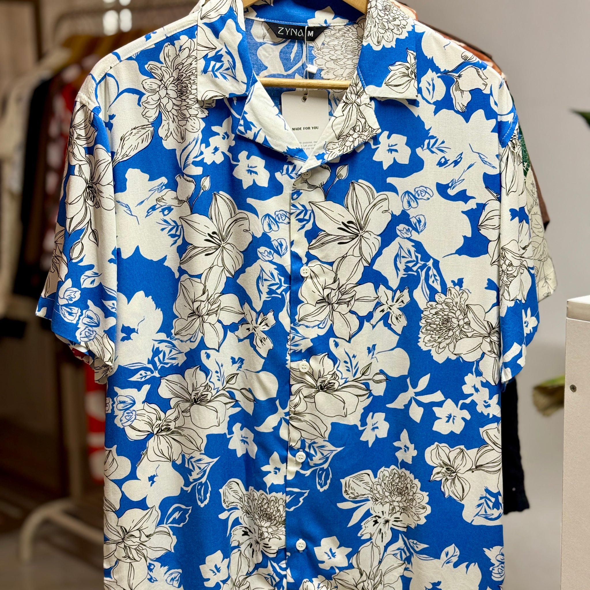 Azure Bloom Shirt