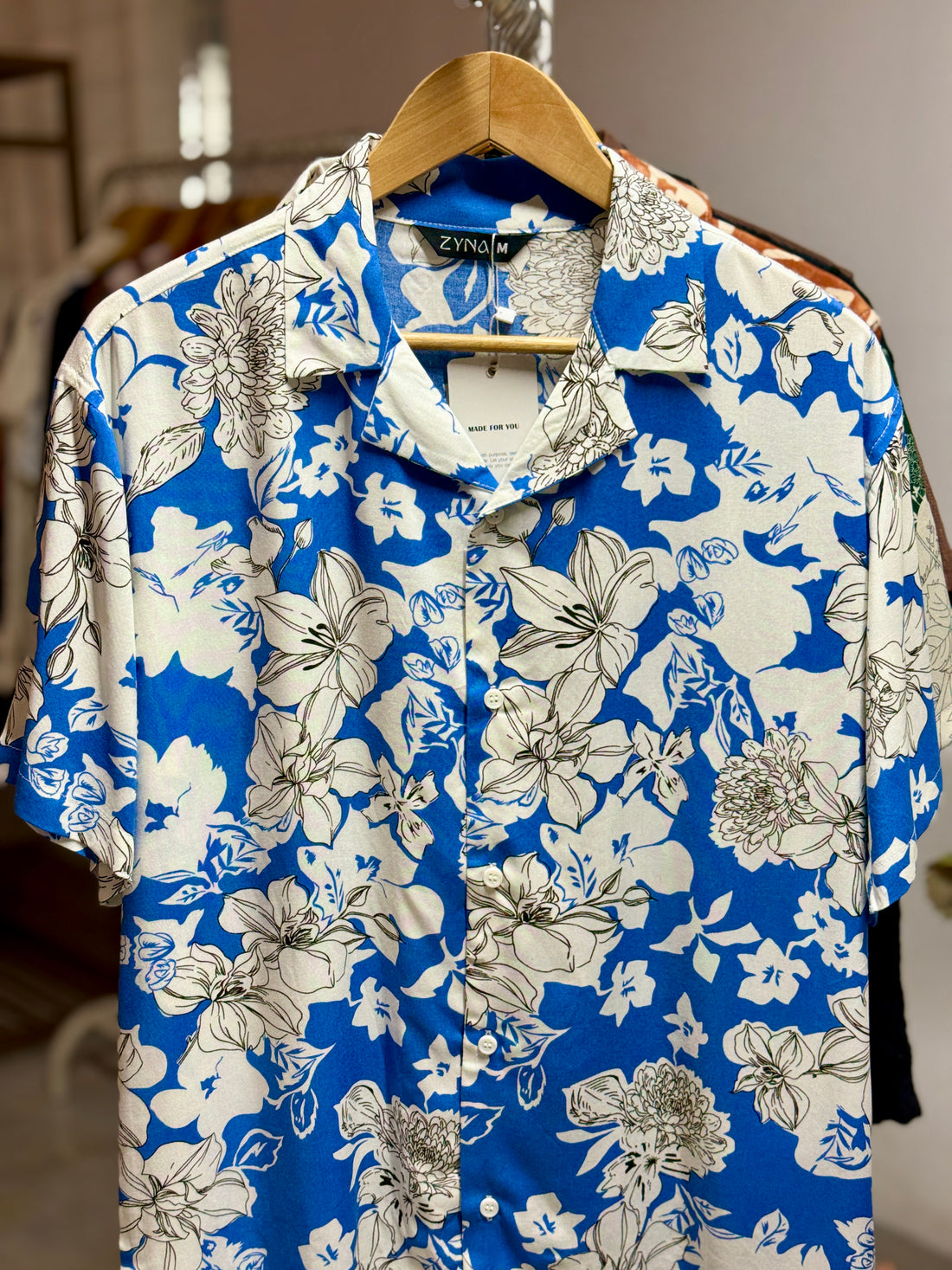Azure Bloom Shirt