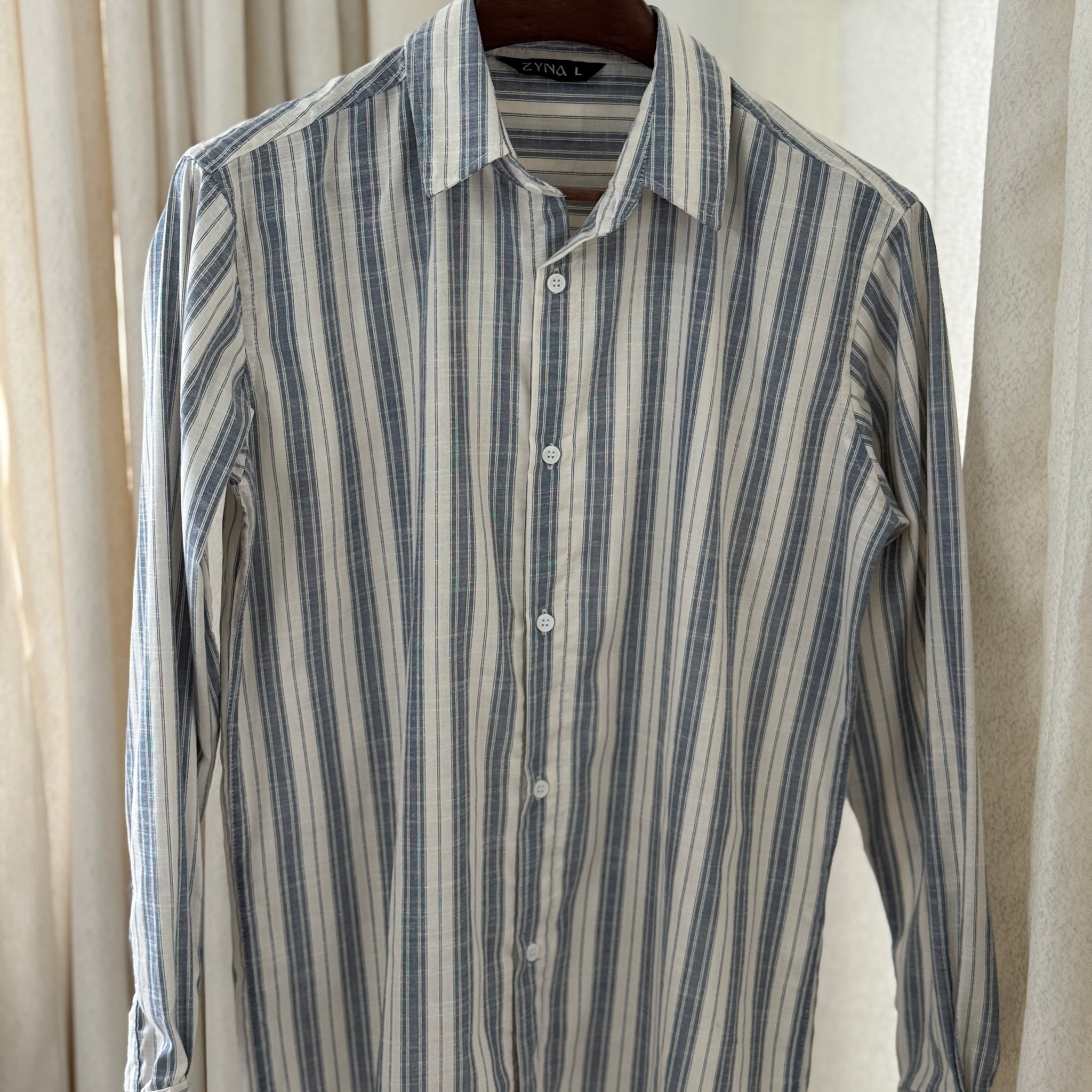 Unisex Seaside Linen Stripes