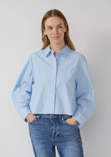 Striped blouse in a boxy fit