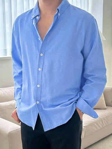 Men’s Modern Fit Casual Shirt – Soft & Comfortable Button-Down