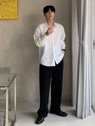 Modern Fit Solid Casual Shirt – Everyday Commute Essential