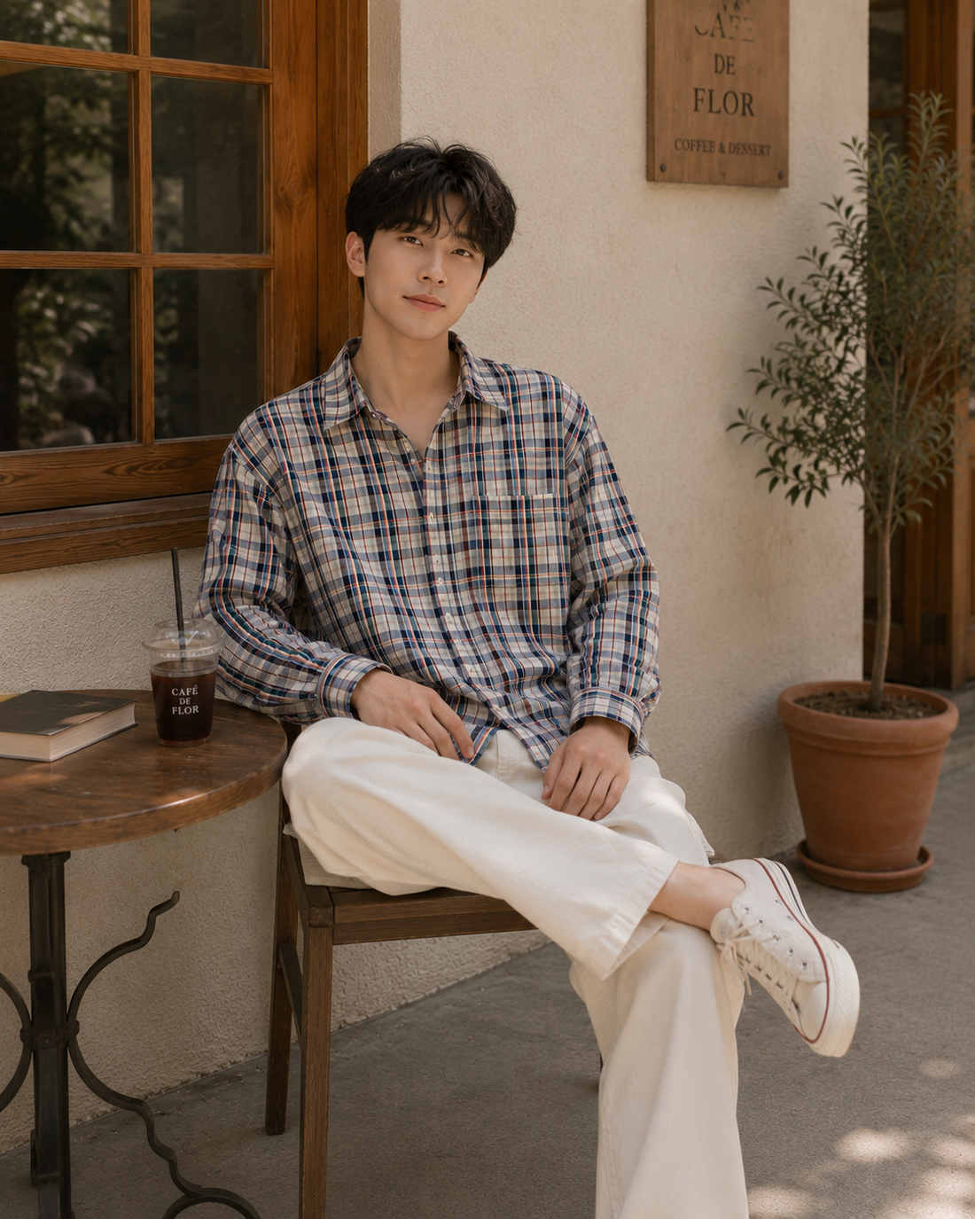 Autumn Check Casual Shirt